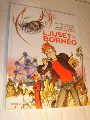 Spirou Ljuset från Borneo INB ALBUM NYTT OLÄST