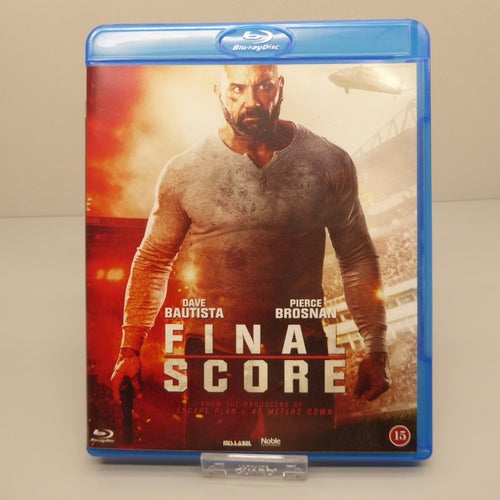 Final Score - Pierce Brosnan - Blu-ray film, Svensk text, Fint skick
