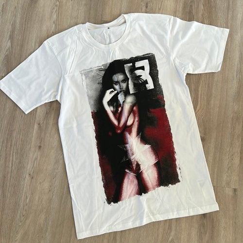 Ny Vit t-shirt DC stl L