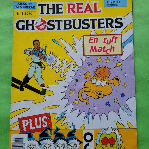 The real ghostbusters nr 8 från 1989