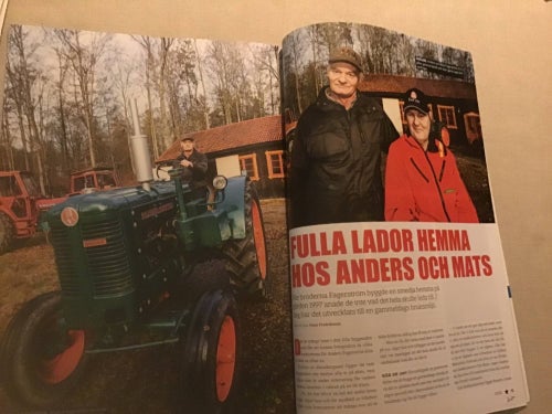 TRAKTOR NR 3 2021 SKOTER,GRÅLLE,LANZ BULLDOG,KOMATSU,VOLVO BM,HOLMER TERRA