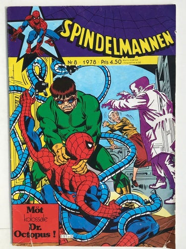 Spindelmannen - 1978:8. G-VG
