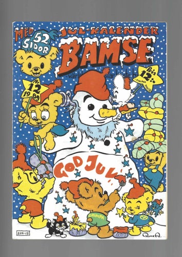 Bamse 12 1989 skick fn