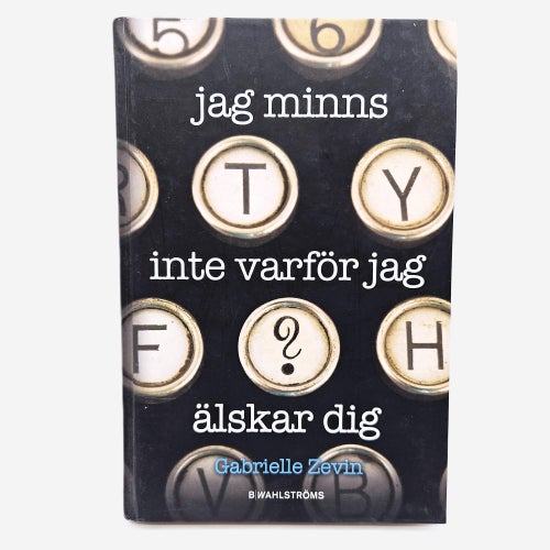 Jag minns inte varför jag älskar dig - Gabrielle Zevin