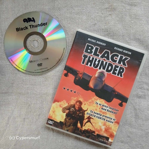 Black thunder | Svensk utgåva | Michael Dudikoff | Richard Norton