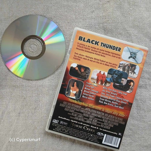 Black thunder | Svensk utgåva | Michael Dudikoff | Richard Norton