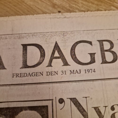 Svenska Dagbladet 31 maj 1974