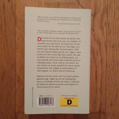 Fader okänd av Marianne Ahrne, 1998 pocket