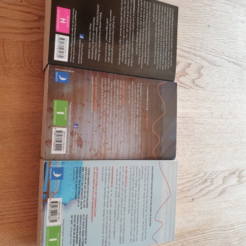 Bokpaket Lars Kepler, pocketböcker