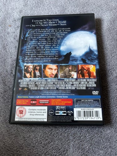 Blood & Chocolate DVD