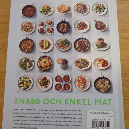 5 INGREDIENSER SNABB OCH ENKEL MAT - Jamie Oliver