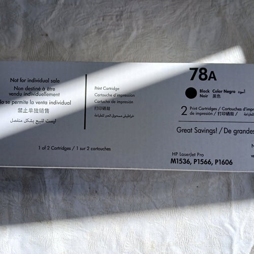 HP 78A CE278A toner svart LaserJet Pro M1536 P1566 P1606