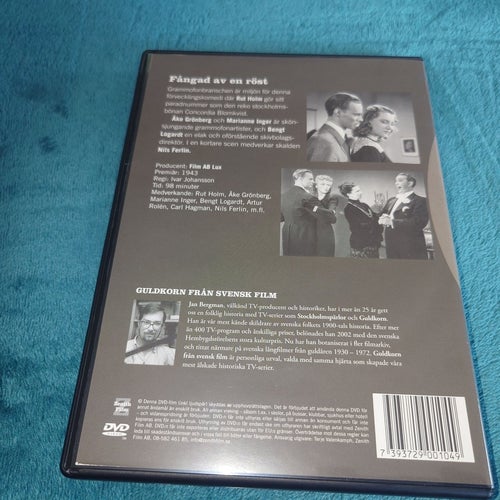 Fångad av en röst (DVD) Rut Holm, Åke Grönberg