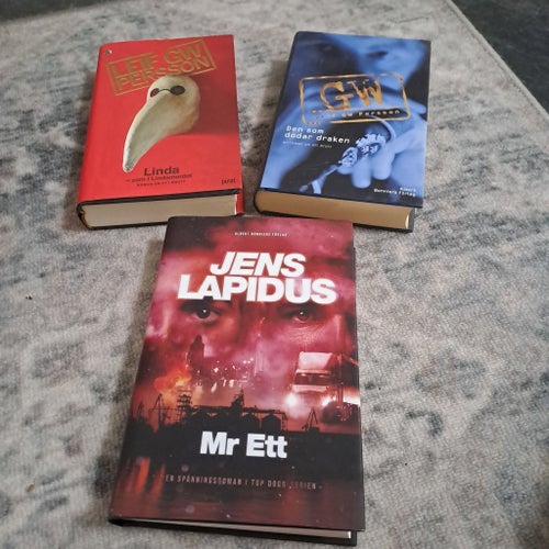 Leif GW Jens Lapidus böcker