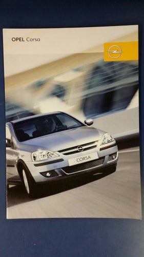 Opel Corsa 2006 - broschyr