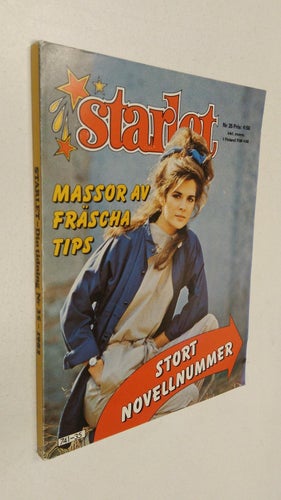 Starlet 1982 nr 35 Idolbilder Sting i the Police, Nicole. Very Good plus