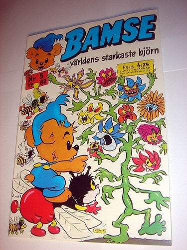 BAMSE 1982 5 (svensk) NY OLÄST