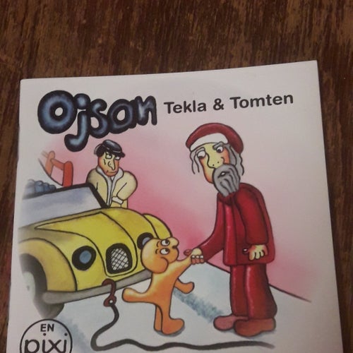 PIXI-BOK.... JUL. bok....Ojsan Tekla & Tomten