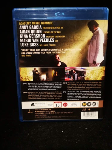 Across the line (Blu-ray) OOP/Utgången