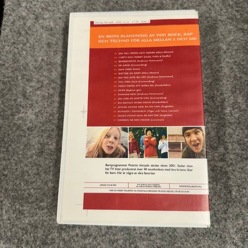 Coola låtar - 17 musikvideos från barnprogrammet Polarön - VHS