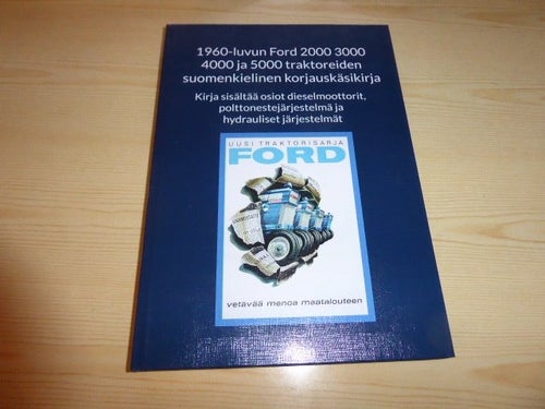 Ny Ford 2000 3000 4000 5000 manual på finska