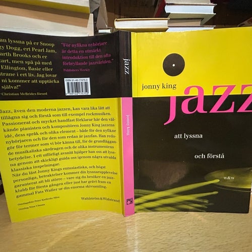 Jazz, Att lyssna och förstå av Jonny King, bok, Very Fine plus