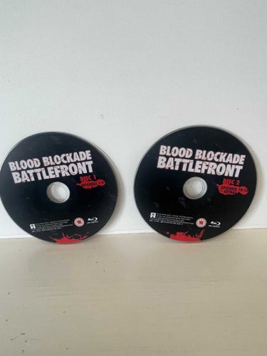 Blood Blockade Battlefront Anime Blu ray 3/3 Skivor