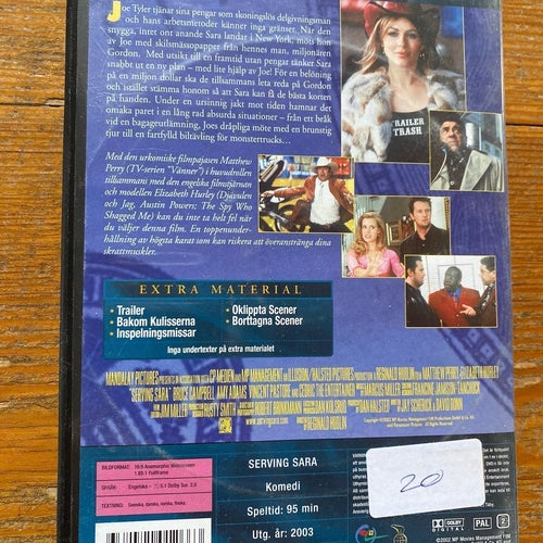 Serving Sara - Matthew Perry - (original DVD)