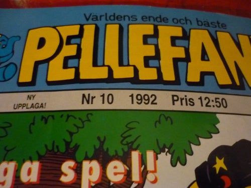 TIDNING, PELLEFANT, NR 10 - 1992