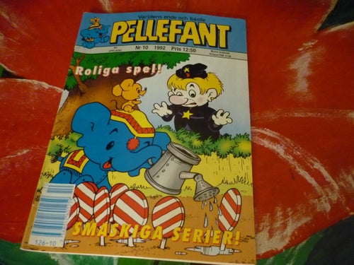 TIDNING, PELLEFANT, NR 10 - 1992
