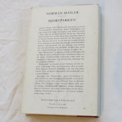 Hjortparken av Norman Mailer, 1959