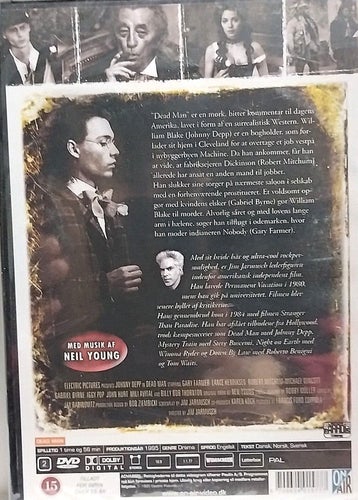 Dead Man (DVD) Johnny Depp. Regissör: Jim Jarmusch.