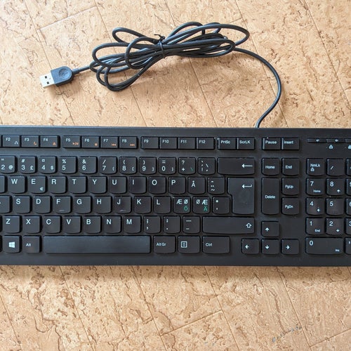 2 st Tangentbord keyboard