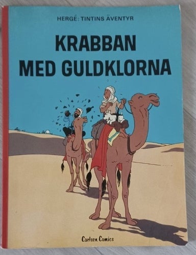 Tintin - Krabban med guldklorna Seriealbum och DVD