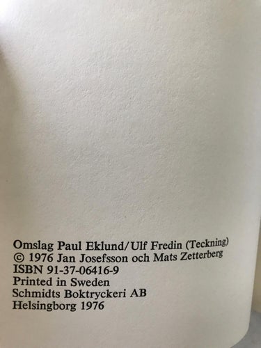 BEHÖVER VÄNSTERN GÅ I TERAPI? Jan Josefsson Mats Zetterberg 1976
