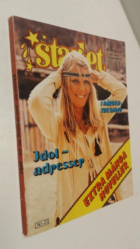 Starlet 1982 nr 22 Idolbilder Miles O'keefe, The Radio. Very Good plus