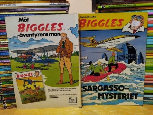 Biggles nr 1 Sargassomysteriet. Fine
