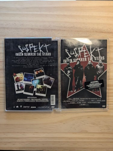 Suspekt - Ingen slukker the stars - DVD