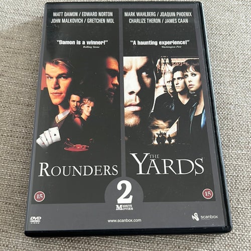 Rounders / The Yards - 2 Massive Movies DVD