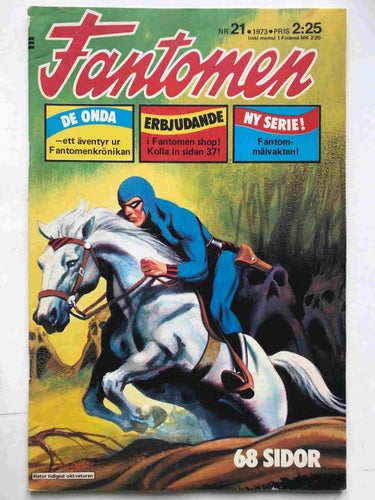 Fantomen - 1973:21 FN-VF med pren.kupong