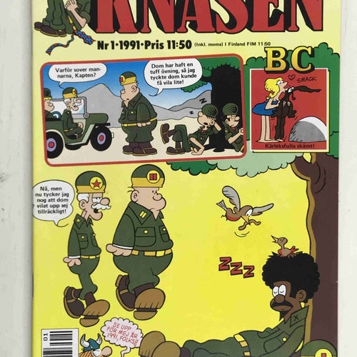 Knasen - 1991:1 Oläst! Med annonsbilaga