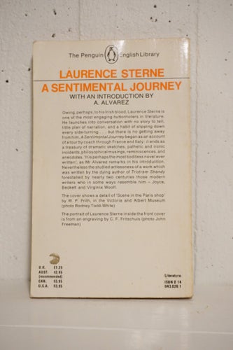 A Sentimental Journey av Laurence Sterne