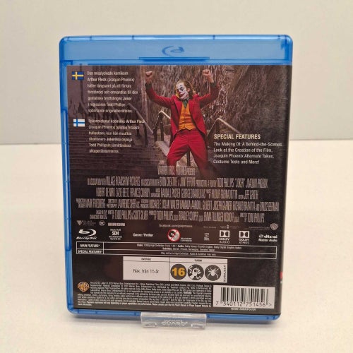 Joker - Joaquin Phoenix - Robert De Niro - Blu-ray film, Svensk text, Fint skick