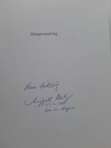 SLUMPVANDRING Majgull Axelsson