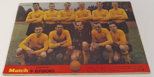 Match nr 9 1961 / Kalle Svensson, Helsingborgs IF / VG