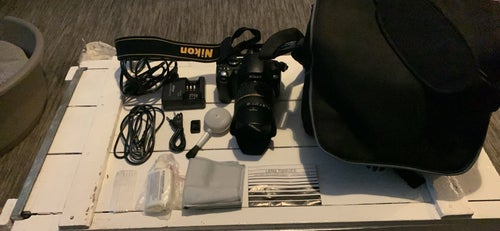 Nikon Kamera med Tamron Objektiv