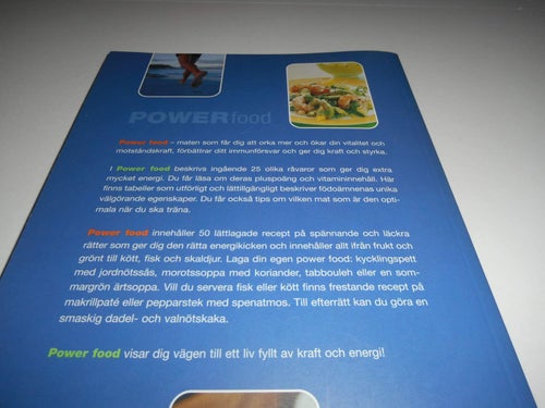 Power Food - Mat som ger dig energi och styrka