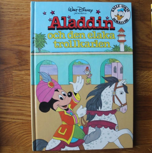 Aladdin och den elaka trollkarlen 1980 Kalle ankas bokklubb