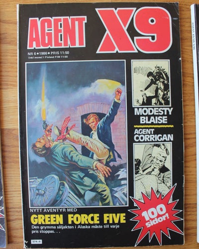 AGENT X9 1986 NR 6