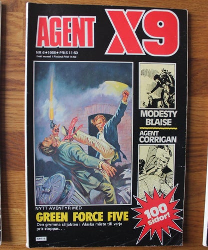 AGENT X9 1986 NR 6